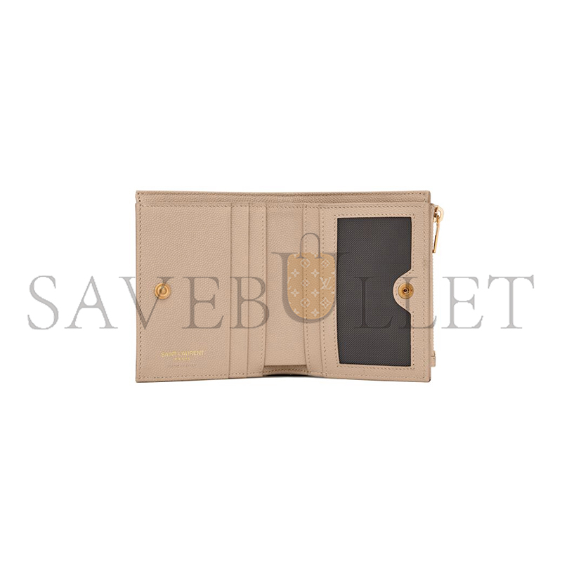 YSL CASSANDRE MATELASSÉ BI-FOLD WALLET IN GRAIN DE POUDRE LEATHER 575879BOW012721 (10.5*8.5*2.5cm) YSL CASSANDRE MATELASSÉ BI-FOLD WALLET IN GRAIN DE POUDRE LEATHER 575879BOW012721 (10.5*8.5*2.5cm)